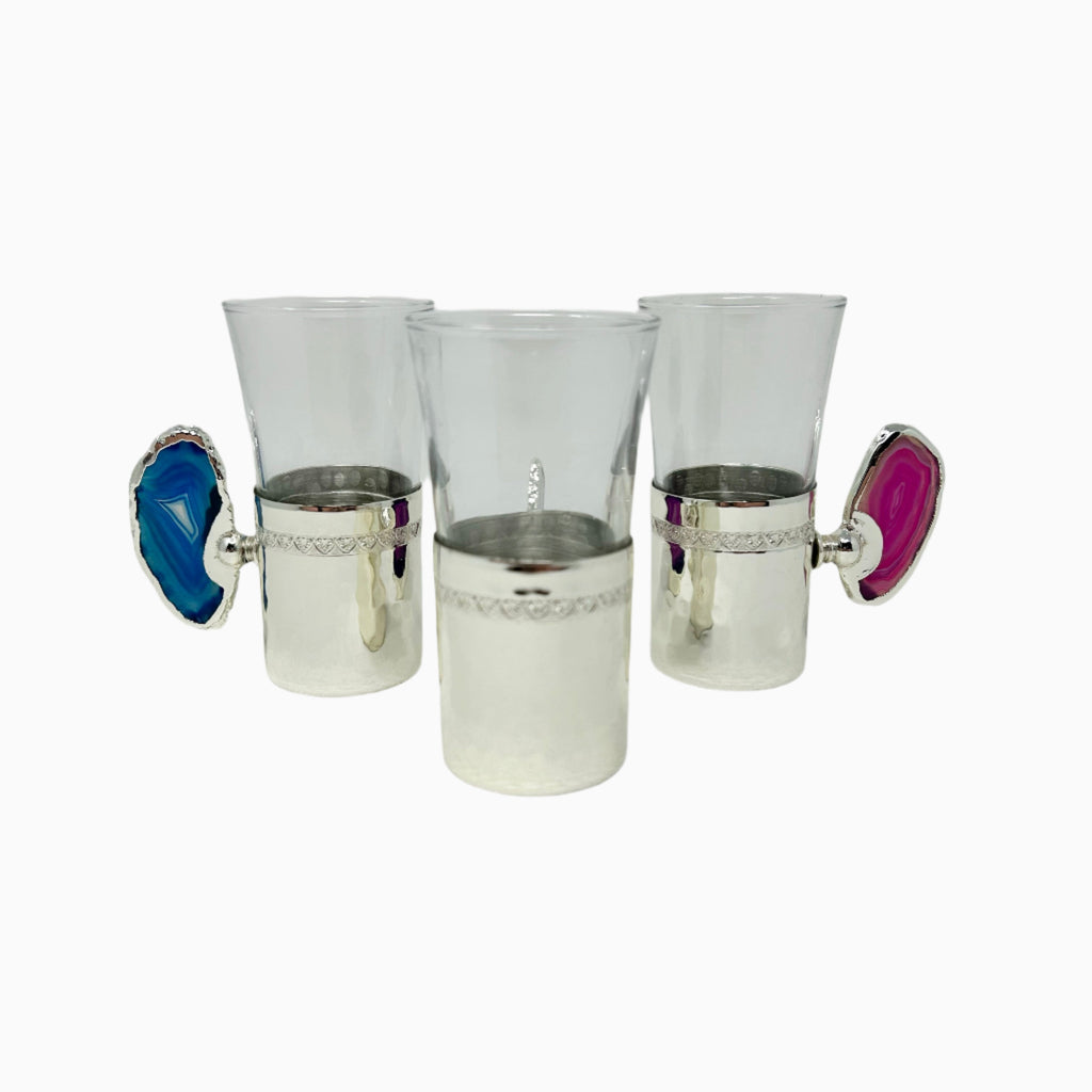 6-PERSON DRINKING GLASS SET, STONE COLLECTION