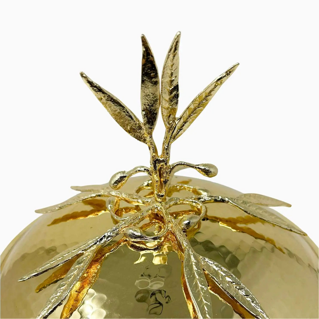 GLASS SNACK BOWL ON SILVER TONE STAND