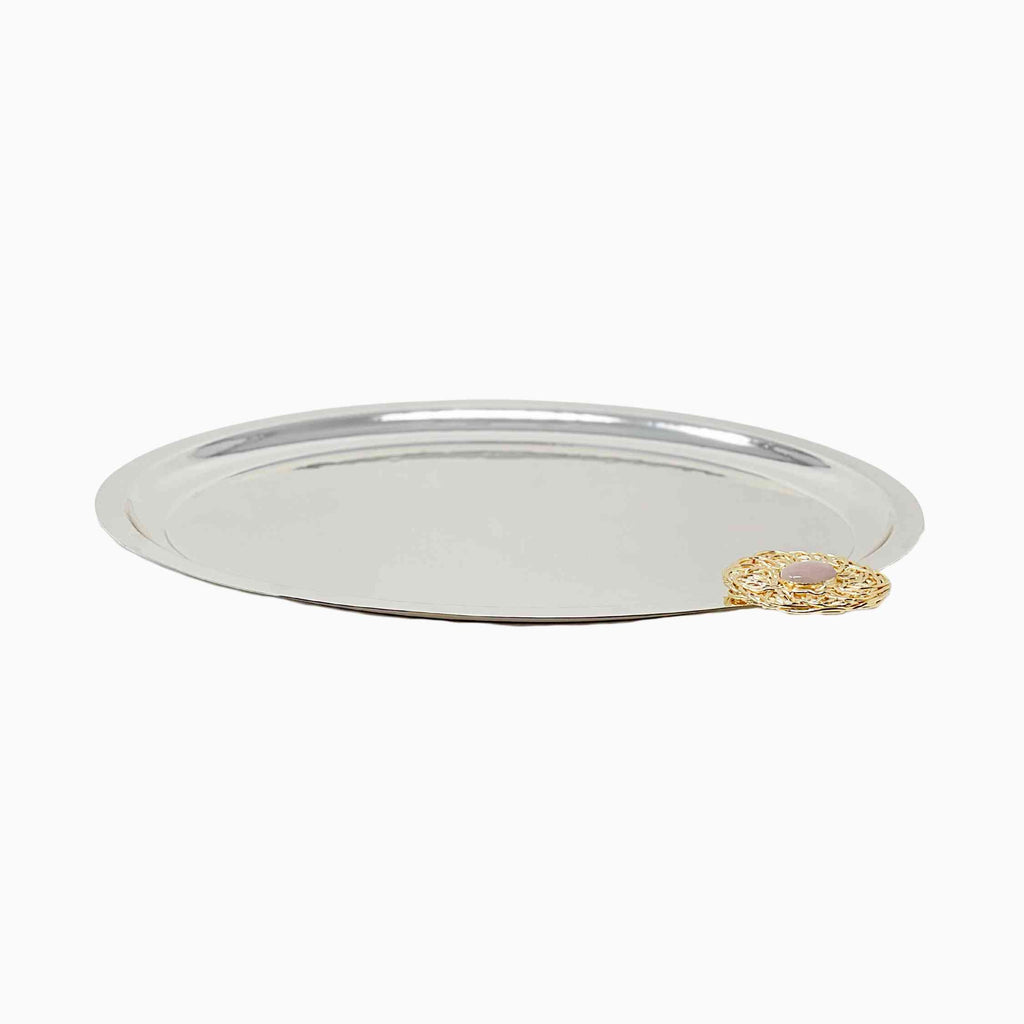 OVAL SILVER TRAY