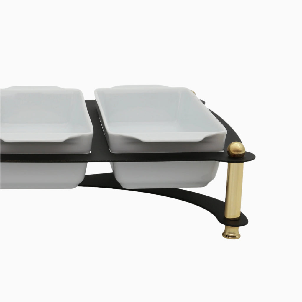 THREE SECTION SNACK SMALL BOWL