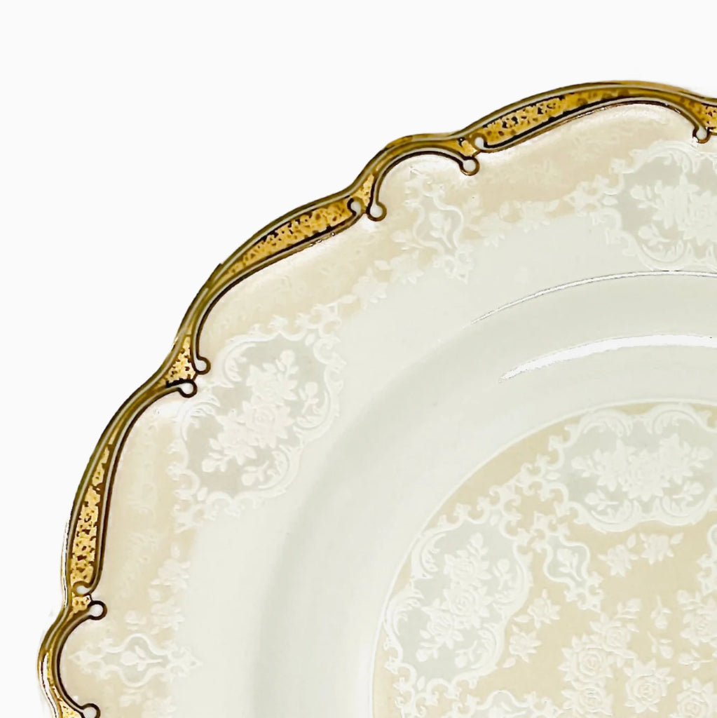 MARTA ROSE GOLD DINNERWARE SET FOR 6-PERSON