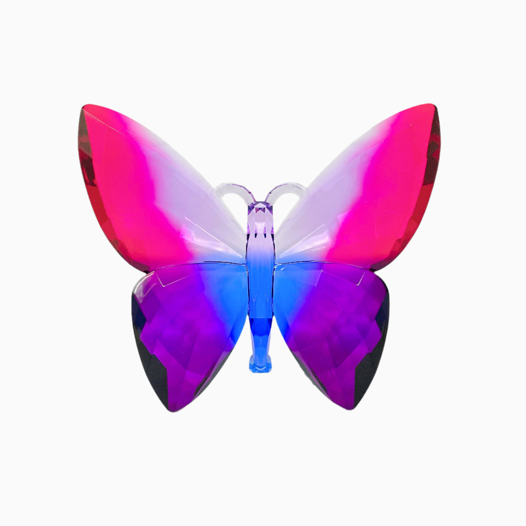 PURPLE AND PINK BUTTERFLY