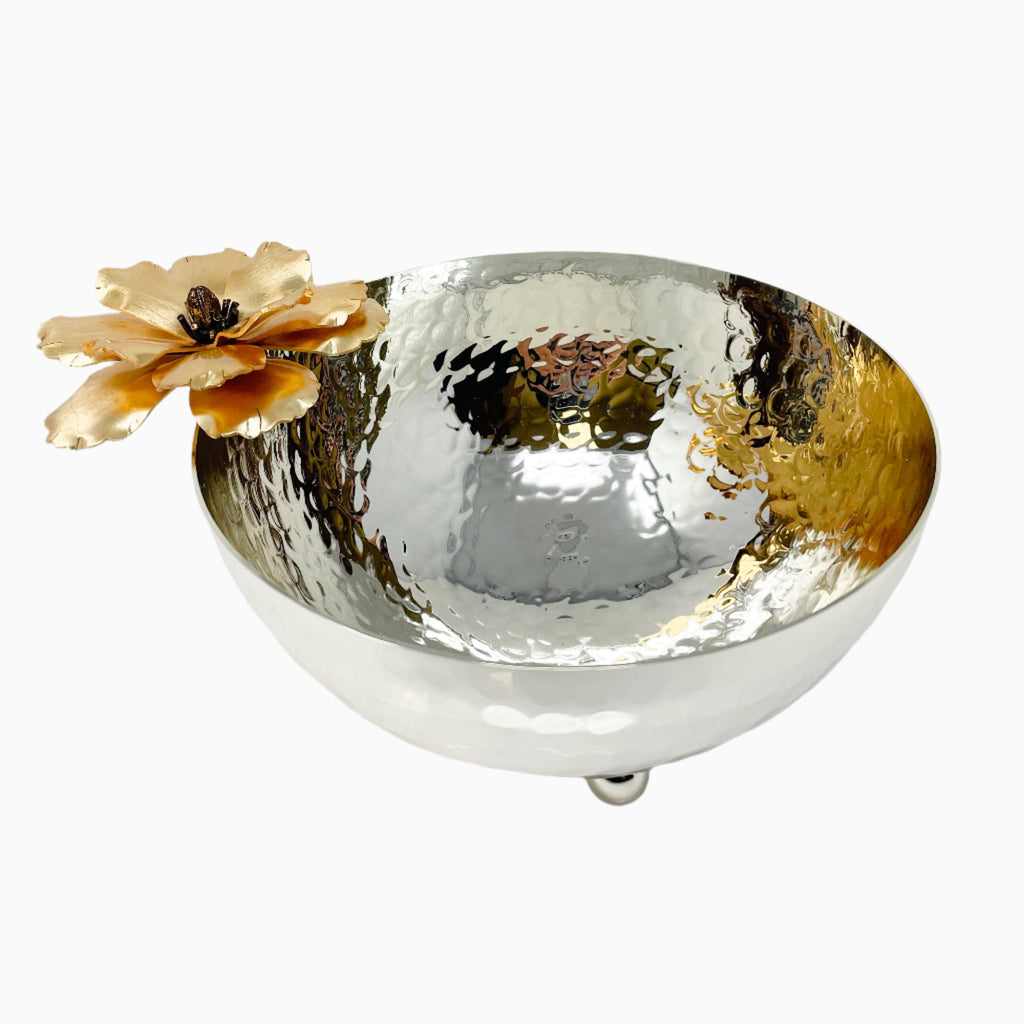 SILVER TONE BOWL